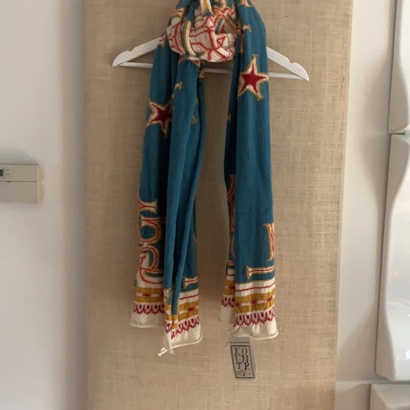 NWT KAPITAL KOUNTRY compressed pattern scarf - Picture 5 of 12